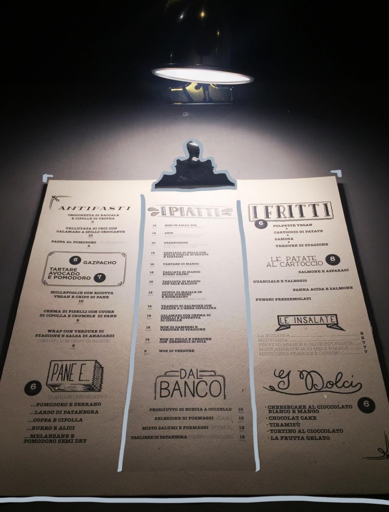 salotto caronte_menu_roma