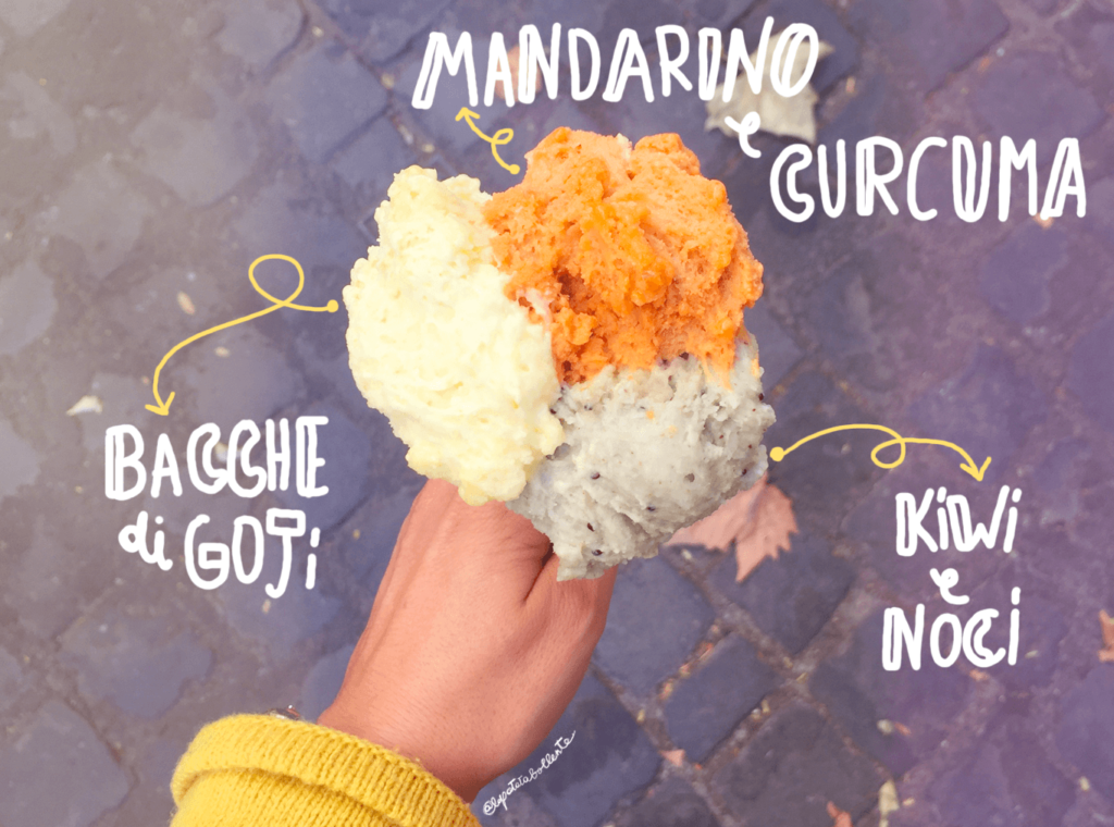 La fonte della salute, la gelateria bio di Trastevere